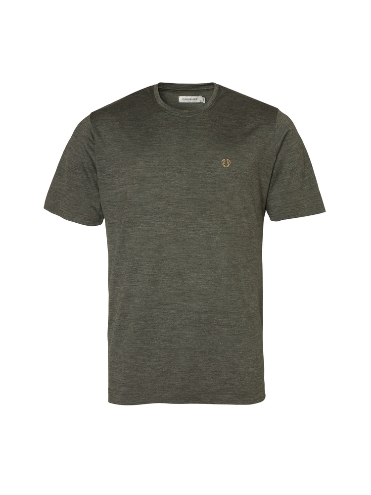 productImage: Coley Wool T-shirt Men Dark Green